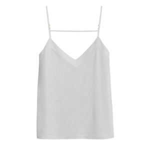 Cuyana Organic Pima Cami Muskelshirt Damen Grau | VVG4759GZ