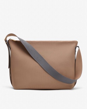 Cuyana Oversized Sling Crossbody Taschen Damen Khaki | MVO3764FN