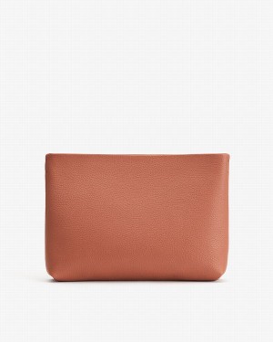 Cuyana Small Reißverschluss Beuteltasche Damen Rot Braun | XUN2285ZM