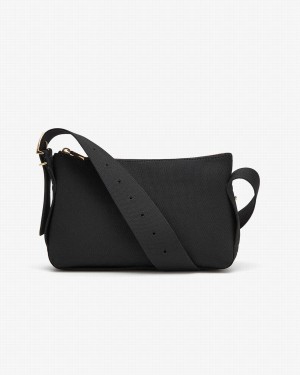 Cuyana Small Sling Crossbody Taschen Damen Schwarz | HPJ3220LE