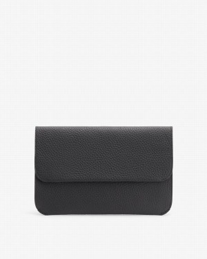 Cuyana System Flap Unterarmtasche-Taschen Damen Schwarz | HEK9691FI