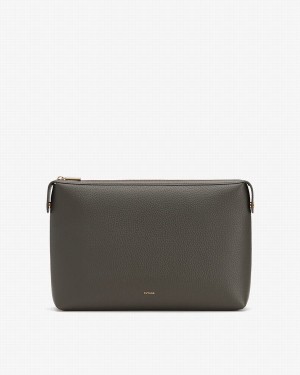 Cuyana System Insert Beuteltasche Damen Dunkelgrün | VTW4522WH