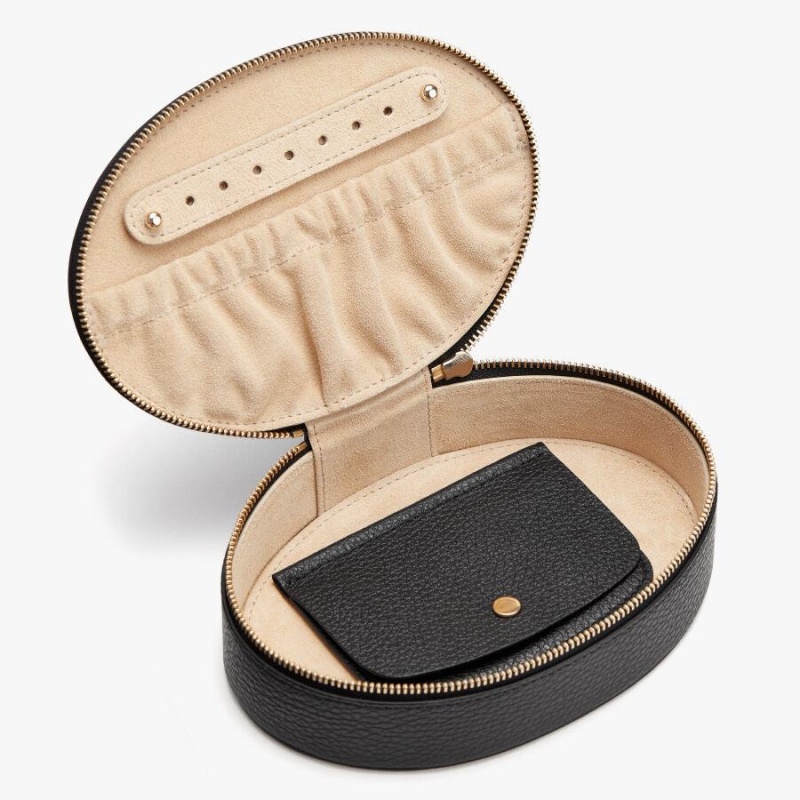 Cuyana Jewelry Case Schminktaschen Damen Schwarz | GFV3230SR