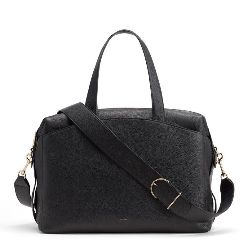 Cuyana Medium Reisetaschen Damen Schwarz | KYP8781RK