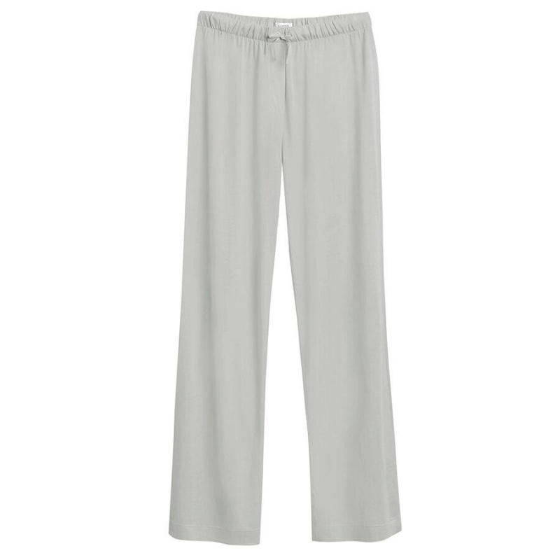 Cuyana Organic Pima Klassische Hose Damen Grau | JHL917VZ