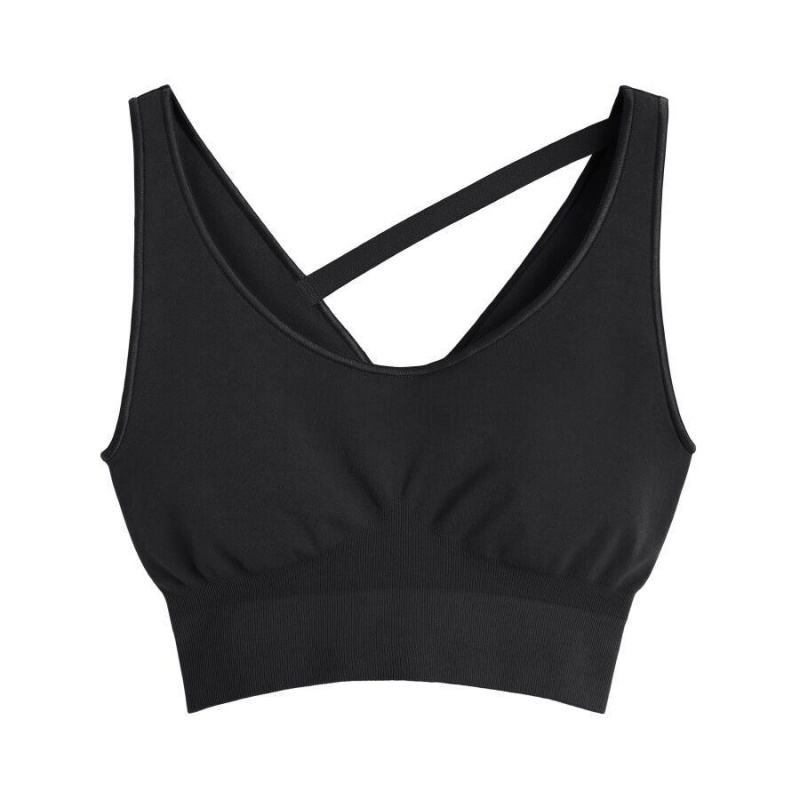 Cuyana Stretch Kurz Geschnittene Oberteile Damen Schwarz | ZPM867SS