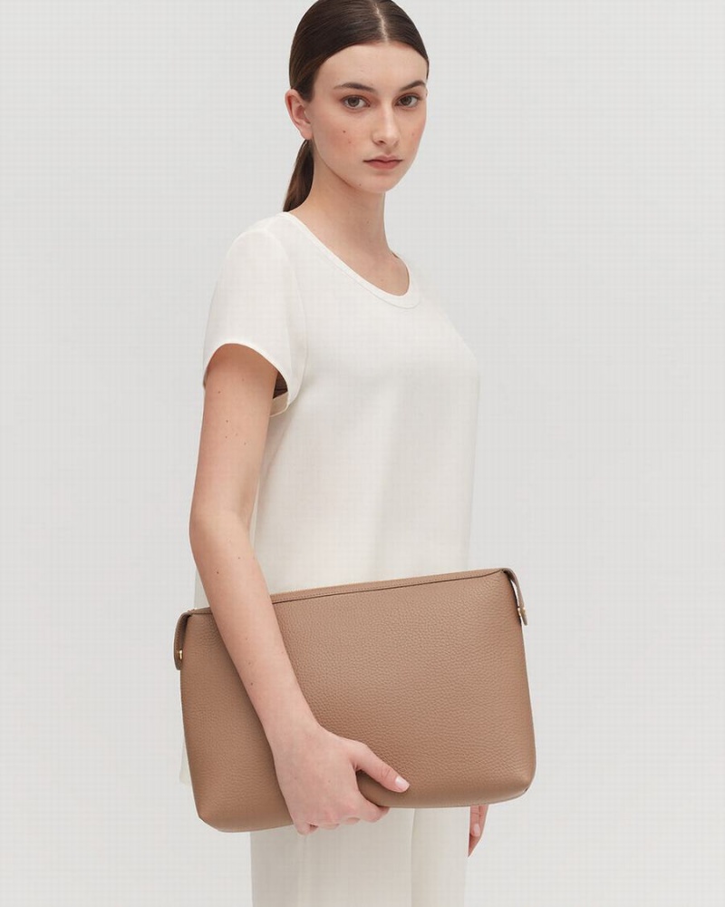 Cuyana System Insert Beuteltasche Damen Khaki | QLT5710UC