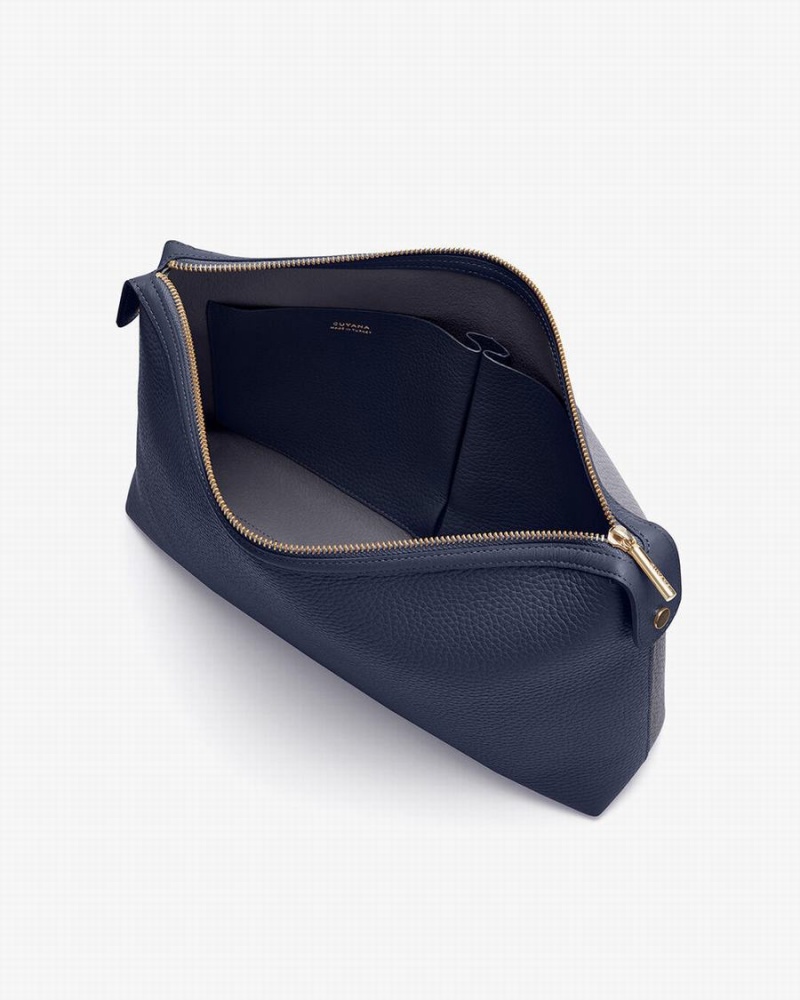 Cuyana System Insert Beuteltasche Damen Navy | AUI846SG