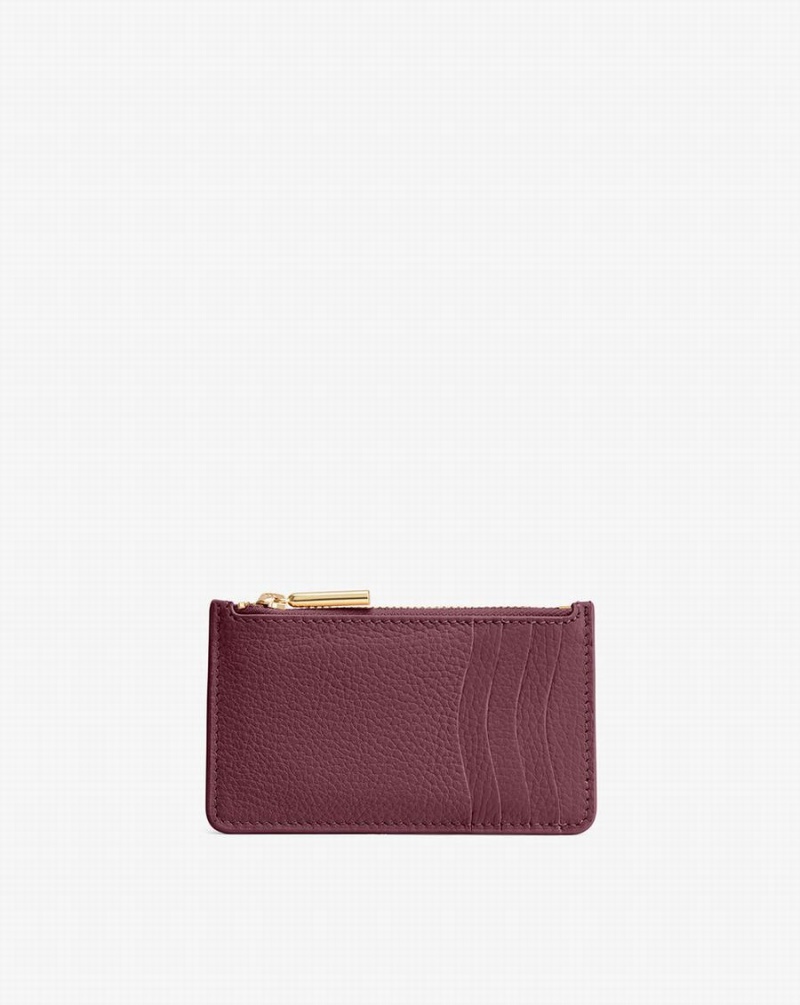 Cuyana Zip Kartenhalter Damen Bordeaux | MJA8344AA